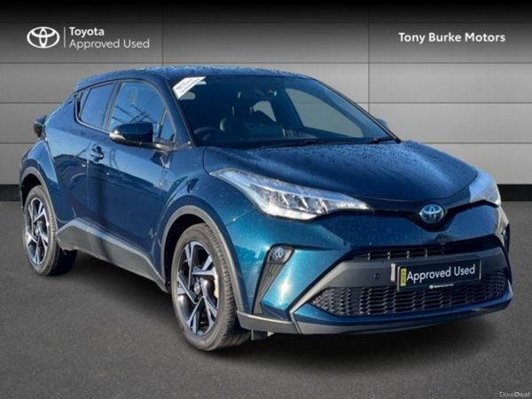 Toyota C-HR SUV, Petrol Hybrid, 2023, Green