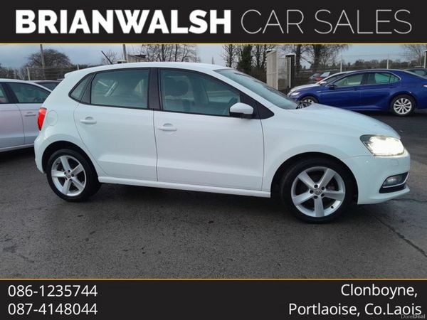 Volkswagen Polo Hatchback, Petrol, 2017, White