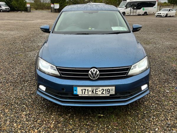 Volkswagen Jetta Saloon, Diesel, 2017, Blue