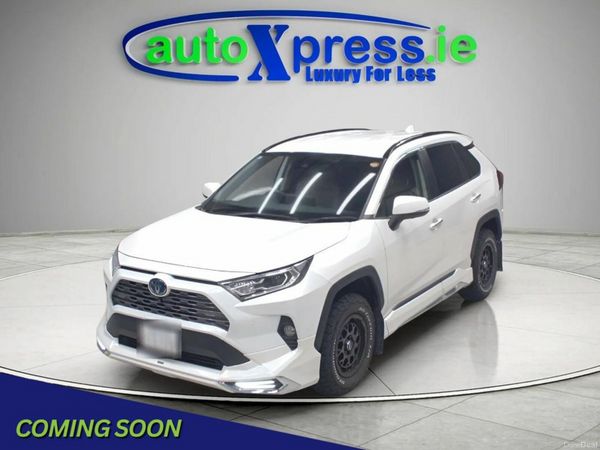 Toyota RAV4 SUV, Petrol Hybrid, 2021, White