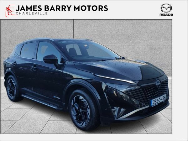 Nissan Qashqai MPV, Petrol Hybrid, 2025, Black