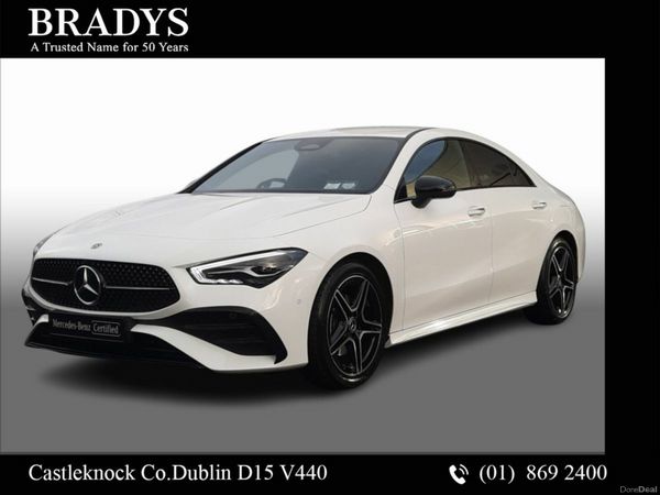 Mercedes-Benz CLA Coupe, Petrol, 2025, White