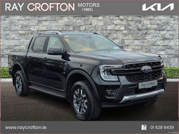 Ford Ranger Pick Up, Petrol Plug-in Hybrid, 2026, Black