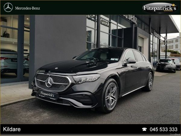 Mercedes-Benz E-Class Saloon, Diesel Plug-in Hybrid, 2025, Black