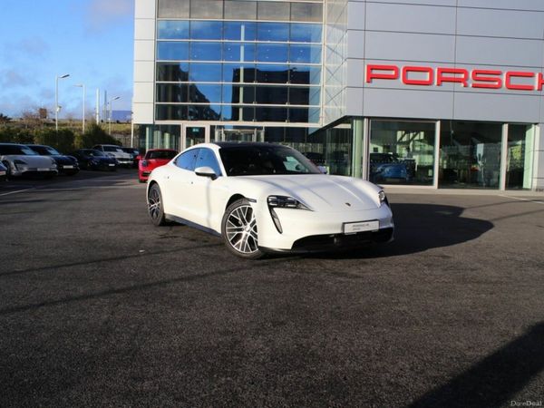 Porsche Taycan Hatchback, Electric, 2021, White