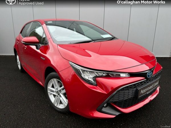 Toyota Corolla Hatchback, Petrol Hybrid, 2020, Red