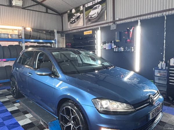 Volkswagen Golf Hatchback, Petrol, 2016, Blue
