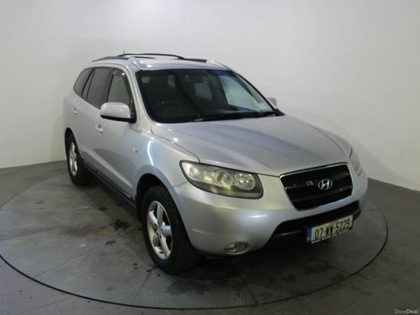 Hyundai Santa Fe SUV, Diesel, 2007, Silver