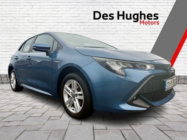 Toyota Corolla Hatchback, Petrol Hybrid, 2021, Blue