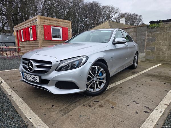 Mercedes-Benz C-Class Saloon, Petrol Plug-in Hybrid, 2016, Silver