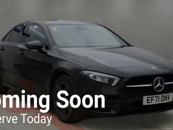 Mercedes-Benz A-Class Saloon, Petrol Hybrid, 2022, Black