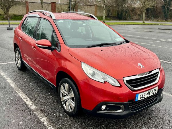 Peugeot 2008 Hatchback, Diesel, 2014, Red