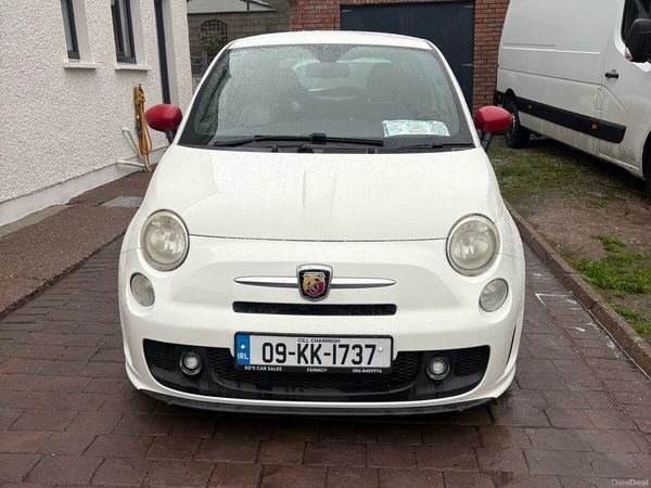 Fiat 500 Hatchback, Petrol, 2009, White