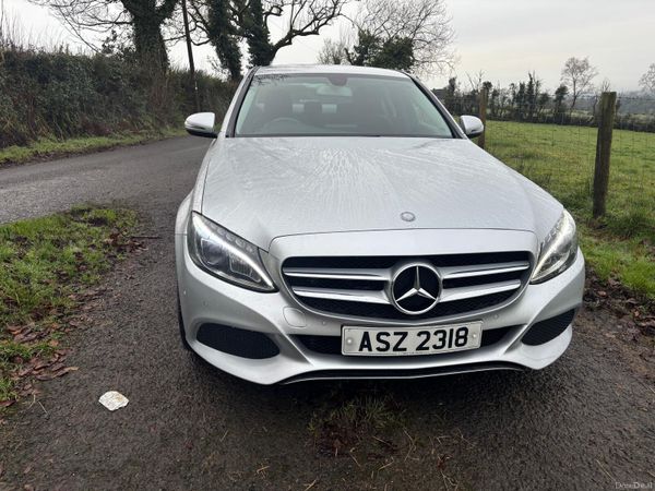 Mercedes-Benz C-Class Saloon, Diesel, 2016, Silver