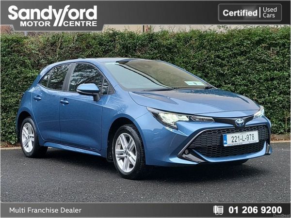 Toyota Corolla Hatchback, Petrol Hybrid, 2022, Blue