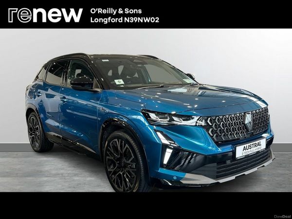 Renault Austral SUV, Petrol Hybrid, 2026, Blue