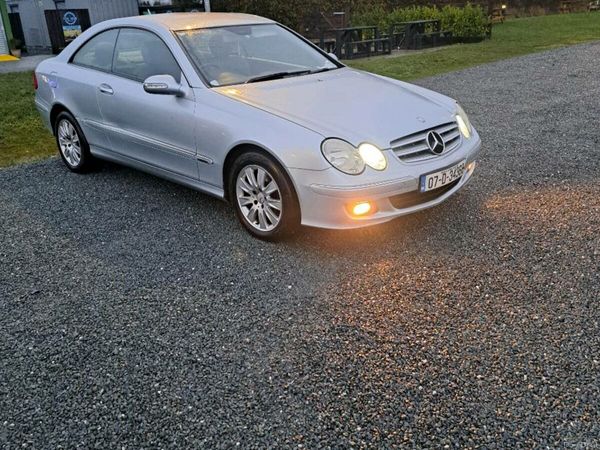 Mercedes-Benz CLK Coupe, Petrol, 2007, Silver
