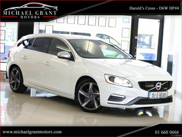 Volvo V60 Estate, Petrol, 2015, White