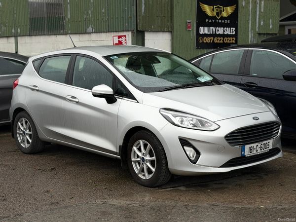 Ford Fiesta Hatchback, Petrol, 2018, Grey