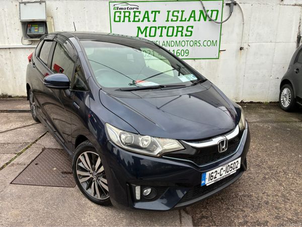Honda Fit Hatchback, Petrol Hybrid, 2016, Blue