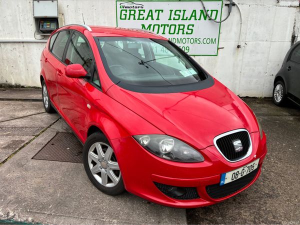 SEAT Altea Hatchback, Petrol, 2008, Red