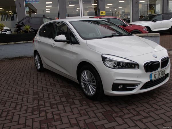 BMW 2-Series MPV, Petrol Hybrid, 2017, White