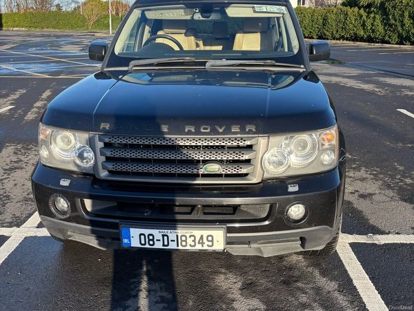 Land Rover Range Rover Sport SUV, Diesel, 2008, Black