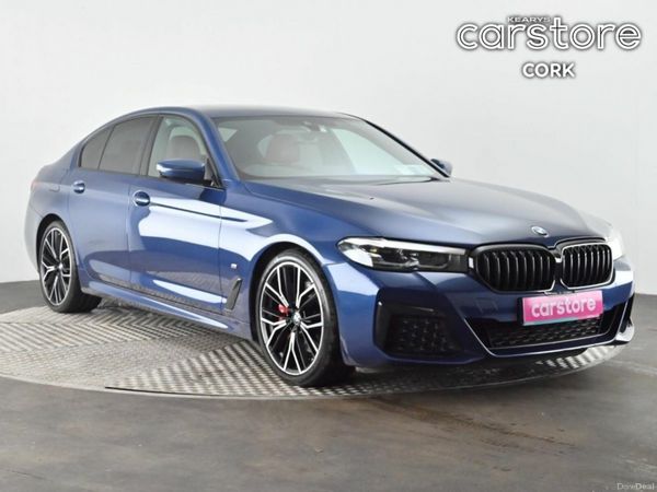 BMW 5-Series Saloon, Diesel, 2022, Blue