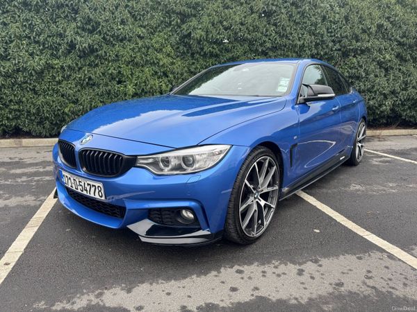BMW 4-Series Coupe, Diesel, 2017, Blue