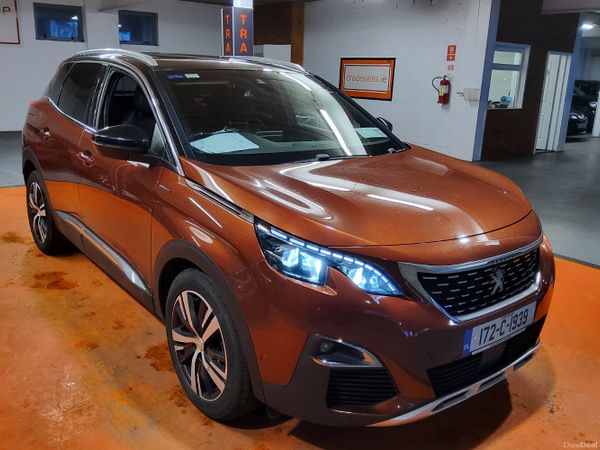Peugeot 3008 SUV, Diesel, 2017, Brown