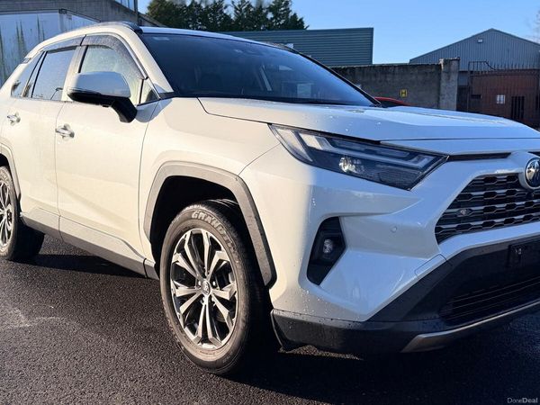 Toyota RAV4 SUV, Petrol Hybrid, 2022, White