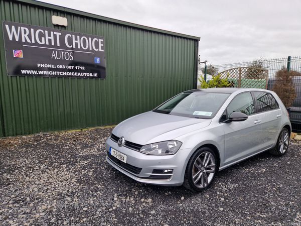 Volkswagen Golf Hatchback, Diesel, 2017, Grey