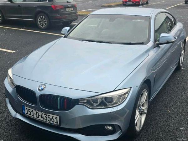 BMW 4-Series Coupe, Petrol, 2015, Blue