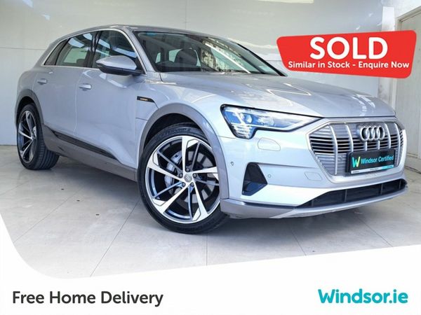 Audi e-tron SUV, Electric, 2022, Silver
