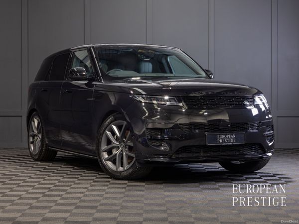 Land Rover Range Rover Sport SUV, Petrol Plug-in Hybrid, 2025, Black