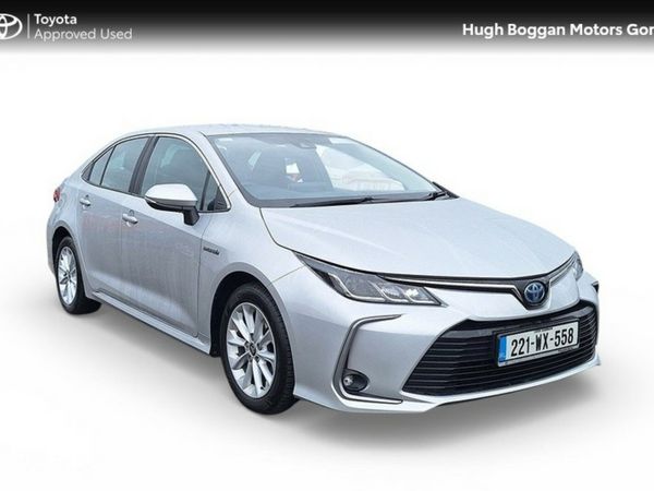Toyota Corolla Saloon, Petrol Hybrid, 2022, Silver