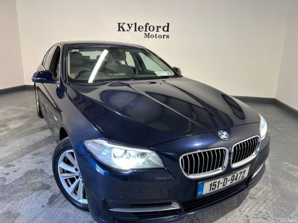 BMW 5-Series Saloon, Diesel, 2015, Blue