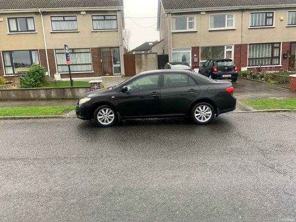 Toyota Corolla Saloon, Petrol, 2008, Black