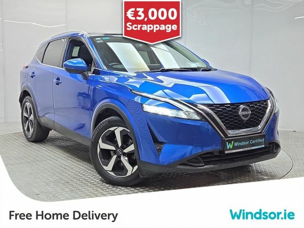 Nissan Qashqai MPV, Petrol, 2023, Blue