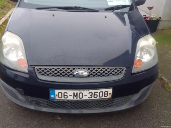 Ford Fiesta Hatchback, Petrol, 2006, Blue