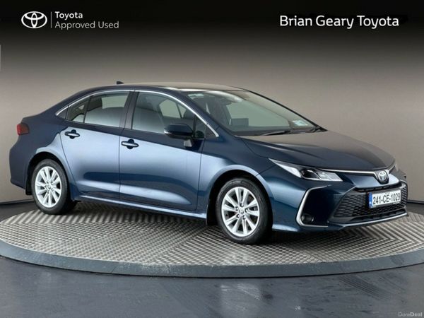 Toyota Corolla Saloon, Petrol Hybrid, 2024, Blue
