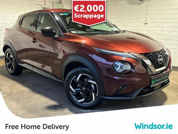 Nissan Juke SUV, Petrol, 2024, Red