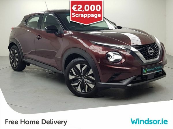Nissan Juke SUV, Petrol, 2023, Red