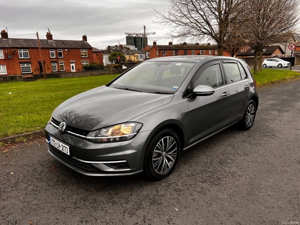 Volkswagen Golf Hatchback, Diesel, 2017, Grey