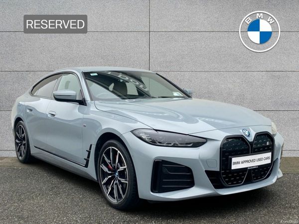BMW i4 Hatchback, Electric, 2023, Grey