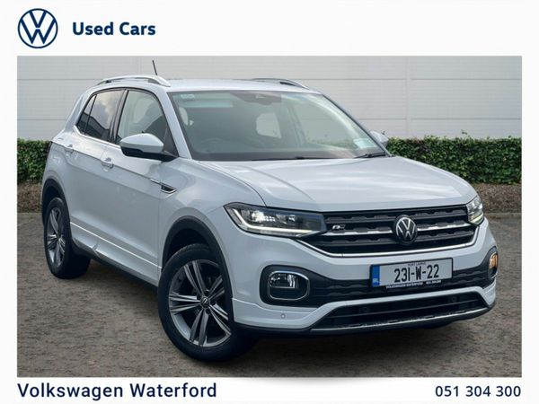 Volkswagen T-Cross SUV, Petrol, 2023, White