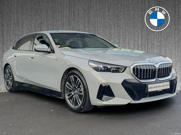 BMW 5-Series Saloon, Petrol Plug-in Hybrid, 2024, Grey