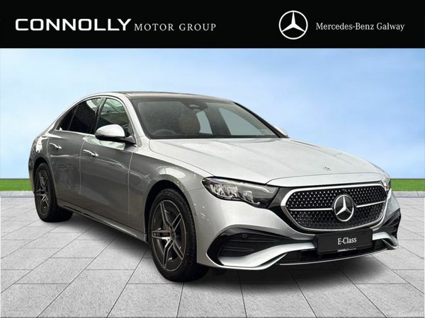 Mercedes-Benz E-Class Saloon, Diesel Plug-in Hybrid, 2026, Silver