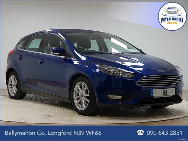 Ford Focus Hatchback, Diesel, 2016, Blue