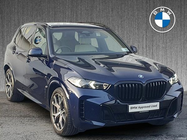 BMW X5 SUV, Petrol Plug-in Hybrid, 2025, Blue